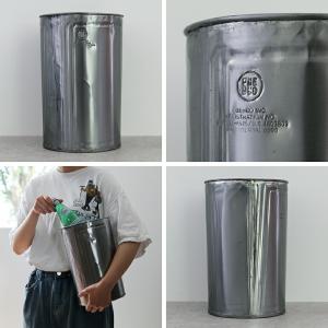 ゴミ箱 おしゃれ インダストリアル スチール ...の詳細画像2