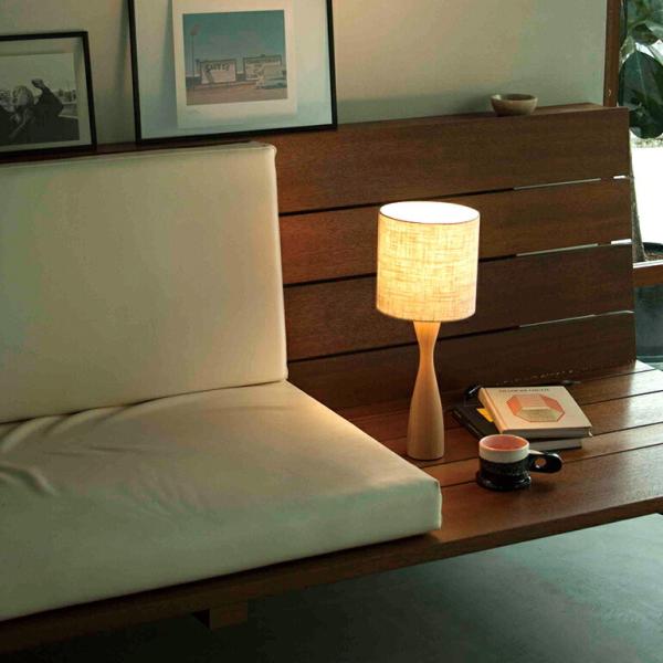 照明 照明器具 スタンドライト ファブリックシェード 温かい 自然な光 ナチュラル タモ ウォールナ...