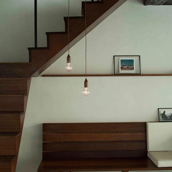 照明 照明器具 ペンダントライト おしゃれ 木 シェードなし ナチュラル ベーシック シンプル AP...