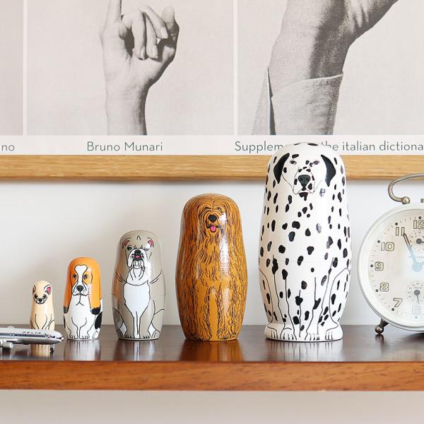 マトリョーシカ 犬 イヌ オブジェ おしゃれ ディテール DETAIL Partners