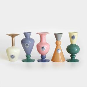アマブロ ツートン フラワーベース ガラス おしゃれ ギフト amabro MINI VASE TWO TONE