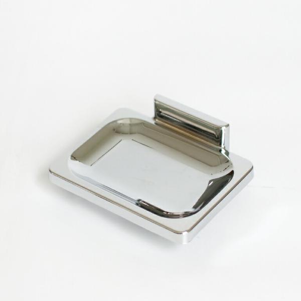 米軍放出品 ミリタリー デッドストック ソープホルダー 壁付け クローム