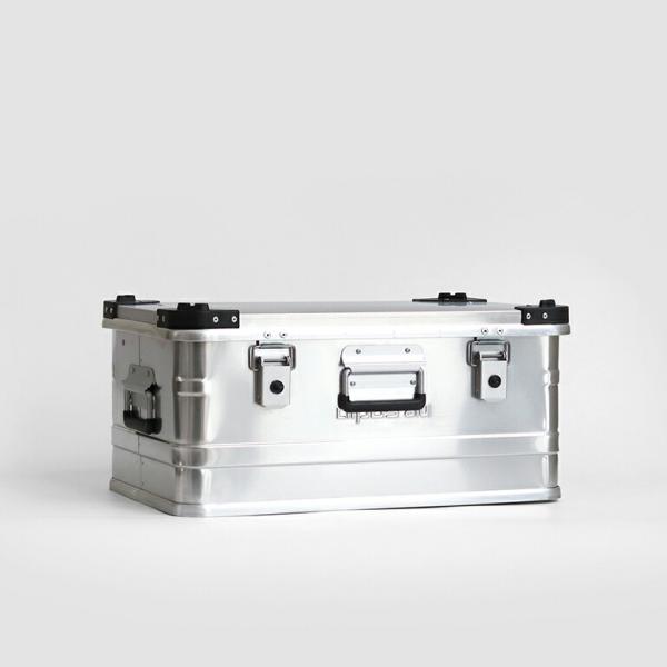 アルミコンテナ 収納 ボックス 47L ヨーロッパ ALPOS アルポス ALUMINUM CONT...