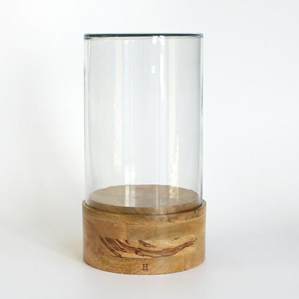 ディスプレイケース ガラス 木製 ドーム おしゃれ 円筒 DETAIL ディテール Glass Do...