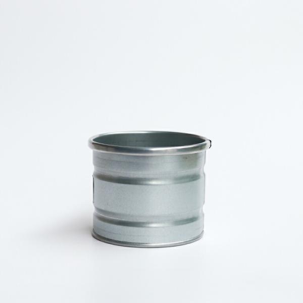 鉢カバー プランターカバー ポット スチール シルバー シンプル おしゃれ DULTON ダルトン ...