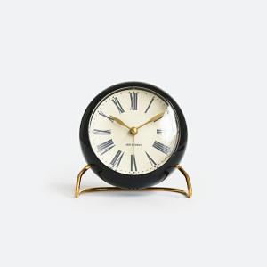 ARNE JACOBSEN 本日+6倍 アルネ ヤコブセン 11cm クォーツ 電池