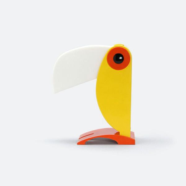 テーブルランプ 照明 オブジェ ミッドセンチュリー イタリア 鳥 復刻 LED USB TYPE-C...