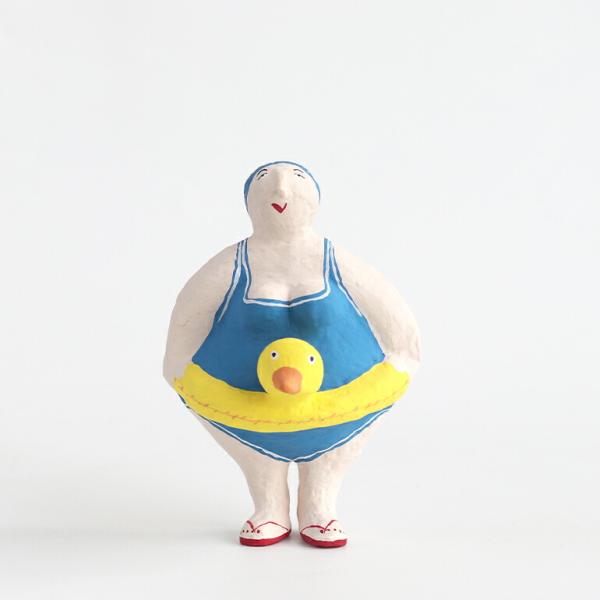 オブジェ パピエマシェ スペイン 張り子 ハンドペイント フレンチヴィンテージ BATELA バテラ...