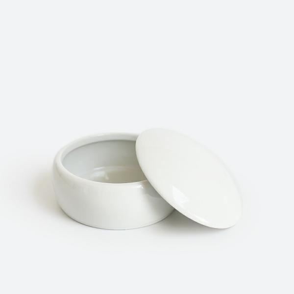 アクセサリーケース 小物入れ ヴィンテージ 白磁 磁器 蓋付き ホワイト シンプル おしゃれ HIN...