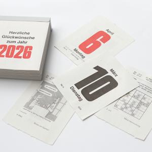 日めくりカレンダー 2026年 ドイツ 壁掛け...の詳細画像3