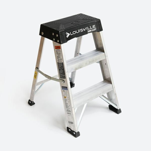 脚立 はしご アメリカ USA 踏み台 3段 65cm 耐荷重135kg 折り畳み 軽量 アルミ L...