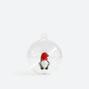 クリスマス オーナメント 小人 ガラス イタリア 手吹き ICHENDORF MILANO イッケンドルフ ミラノ CT Christmas ball elf