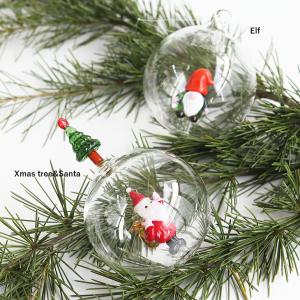 クリスマス オーナメント 小人 ガラス イタリ...の詳細画像1