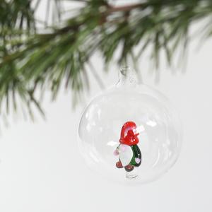 クリスマス オーナメント 小人 ガラス イタリ...の詳細画像3