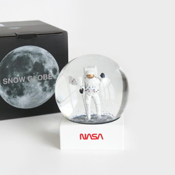 スノードーム 宇宙 宇宙飛行士 NASA アルテミス計画 オブジェ ギフト DETAIL  ディテー...