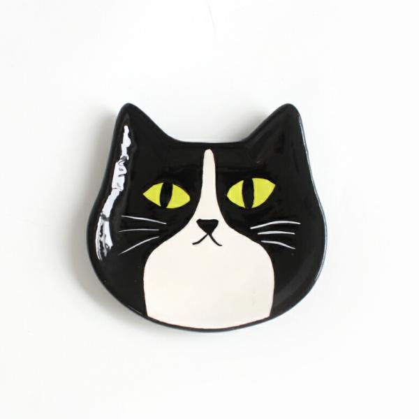 トレイ 猫 ネコ おしゃれ 陶器 アクセサリー ギフト DOIY  ドーイ Trinket Tray...