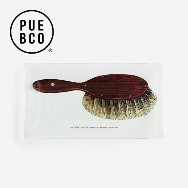 トレイ ガラス PUEBCO プエブコ ヘアブラシ おしゃれ プリント インテリア  PRINTED...