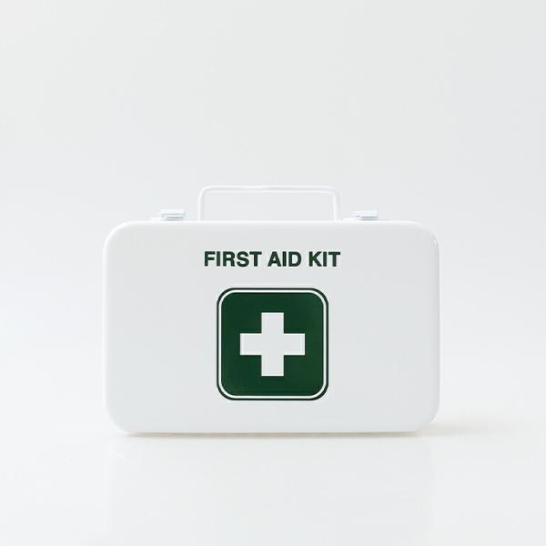 DURHAM ダーム FIRST AID KIT(DM502ステンシル) 長方形／横／小 ファースト...