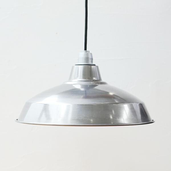 ランプシェード ブラッシュド スチール 琺瑯 ホーロー シェードのみ 照明 φ35cm PACIFI...