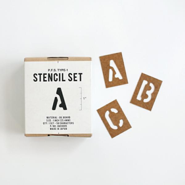 ステンシルシート アルファベット 数字 PACIFIC FURNITURE パシフィックファニチャー...