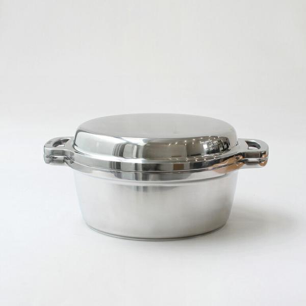 無水鍋  日本製 KING 20cm IH 直火 オーブン 無水調理 アルミ 鋳物  復刻 ロングセ...