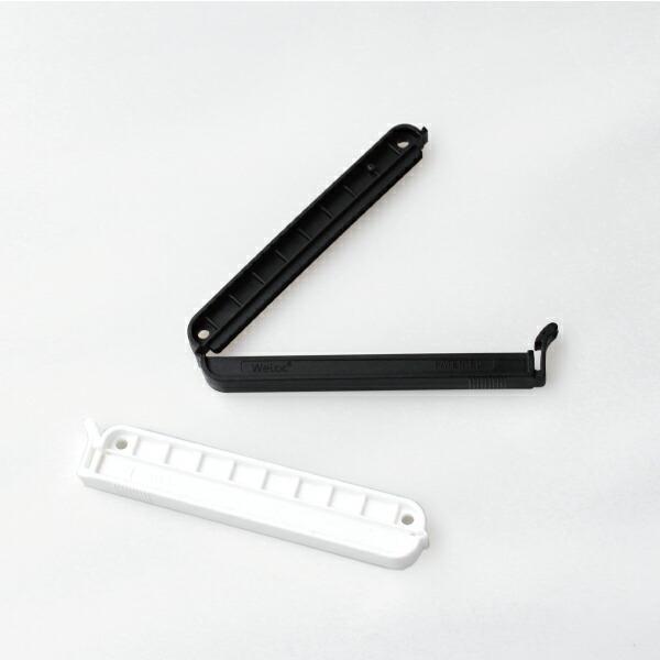 キッチンクリップ 袋止めクリップ 食品保存 冷凍 樹脂 白 黒 スウェーデン製 WeLoc ウェーロ...