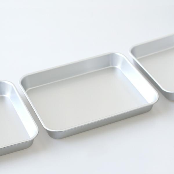 バット 調理器具 スタッキング 下ごしらえ 松野屋 まつのや アルマイトバット 角バット 中