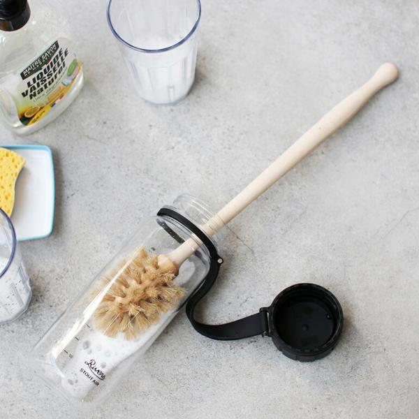 ボトルブラシ 柄付たわし 水筒 馬毛 木製 ドイツ製 ナチュラルレデッカー Redecker