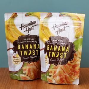 バナナチップス スナック ココナッツオイル おやつ おつまみ 無添加 80g フィリピン産 Hawaiiian Host ハワイアンホースト
