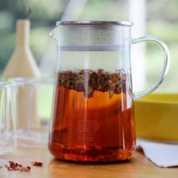 ポット ティーポット ガラス 耐熱 おしゃれ 食洗機対応 クラスカ CLASKA ドーのグラスポット...