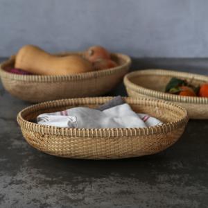 竹かご　竹細工　3個セット　民藝　KOHORO 竹ざるるおまけ付 竹かご 竹細工 3個セット 民藝 KOHORO 竹ざるるおまけ付 竹かご