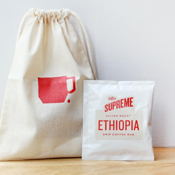 ドリップバッグ ドリップコーヒー エチオピア産 水洗式 巾着 珈琲 ニュージーランド COFFEE ...