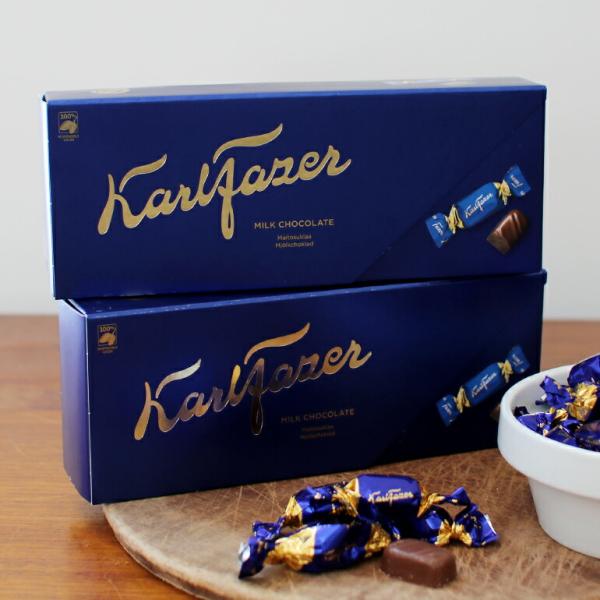 チョコレート菓子 ミルクチョコ ボックス入り フィンランド バレンタイン プレゼント 贈り物 輸入菓...