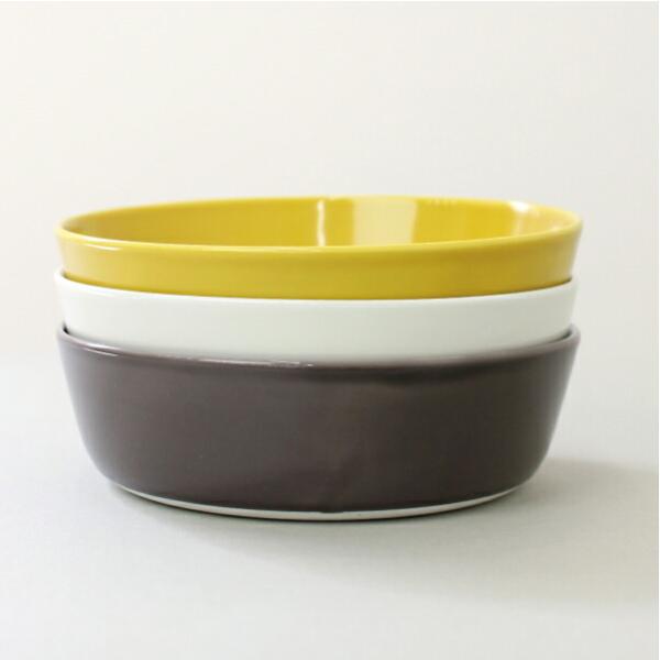 波佐見焼 深皿 ドーのボウル L18 磁器 シンプル クラスカ CLASKA