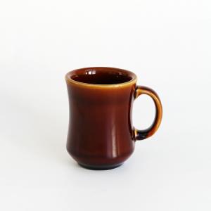 食器 アメリカ マグ カップ 260ml ブラウン ダイナー ウェア 業務用 Tuxton タクストン Dark Caramel Diner Mug 磁器