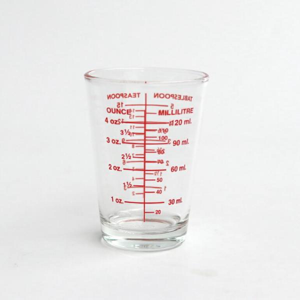 計量カップ ガラス おしゃれ 120ml 大さじ 小さじ オンス BUFF バフ Measuring...