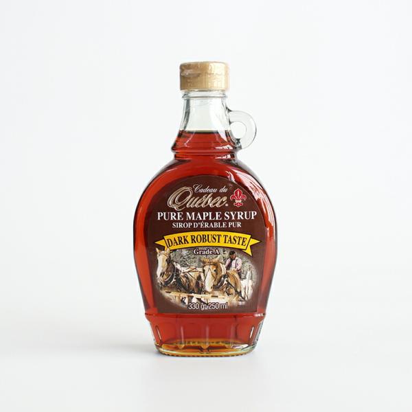 メープルシロップ ダーク カナダ 無添加 グレードＡ カドデュケベック ダークロバストテイスト 33...