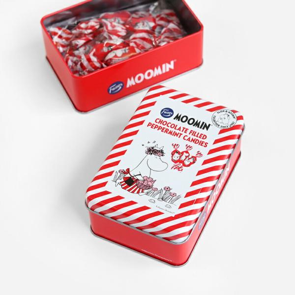 ムーミン チョコミント キャンディー 飴 チョコレート ギフト缶 バレンタイン プレゼント Faze...