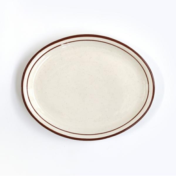 食器 アメリカ 楕円 オーバルプレート 29cm ダイナー ウェア 業務用 Tuxton タクストン...