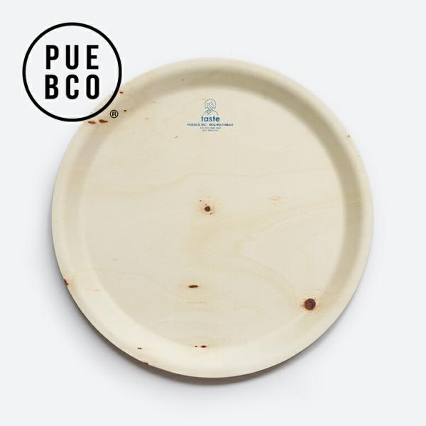 トレー お盆 木製 おしゃれ ラウンド 丸型 37cm PUEBCO プエブコ WOODEN TRA...