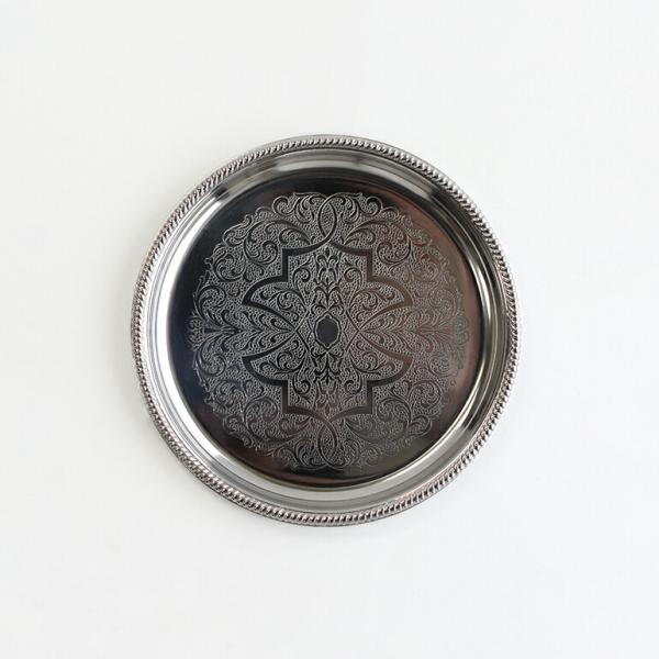 ソーサー ステンレス シルバー φ14cmイタリア製 業務用食器 喫茶店 MOTTA モッタ サンマ...