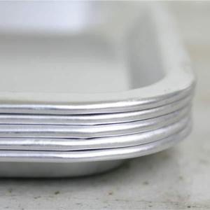 アルミトレー 給食バット カフェトレイ 角盆 ...の詳細画像1