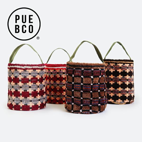 トートバッグ ミニ バケツ PUEBCO プエブコ おしゃれ インド ハンドメイド リサイクル アソ...