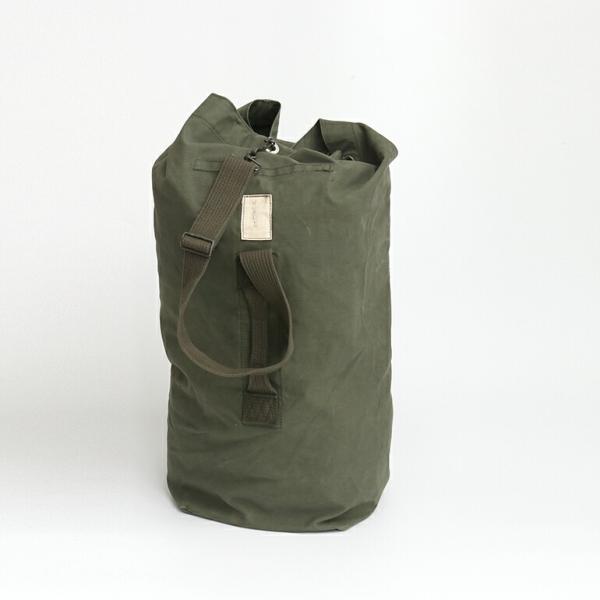 軍放出品 ダッフルバッグ フランス軍 ミリタリー 大容量 肩掛け 2way USED オリーブドラブ
