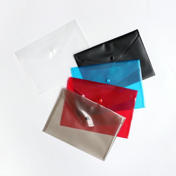 ファイルバッグ 書類整理 ステーショナリー クリア ビニール A5 おしゃれ リサイクル素材 ドイツ...