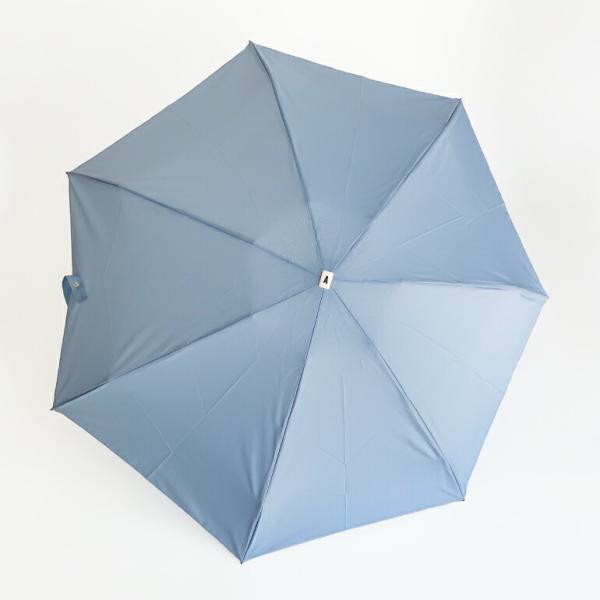 折りたたみ傘 晴雨兼用 日傘 軽量 コンパクト フランス メンズ レディース スカイブルー ANAT...