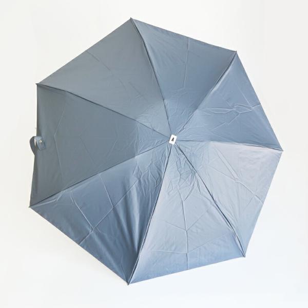 折りたたみ傘 晴雨兼用 日傘 遮光 UVカット率100% 軽量 コンパクト フランス ストーンブルー...