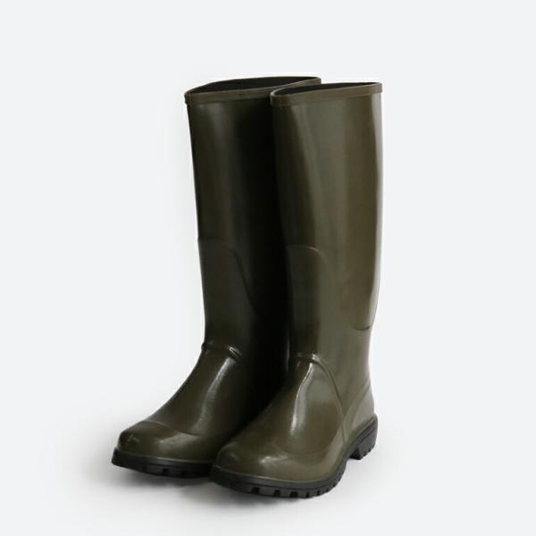 軍放出品 長靴 ラバーブーツ ミリタリー イタリア海軍 オリーブ デッドストック