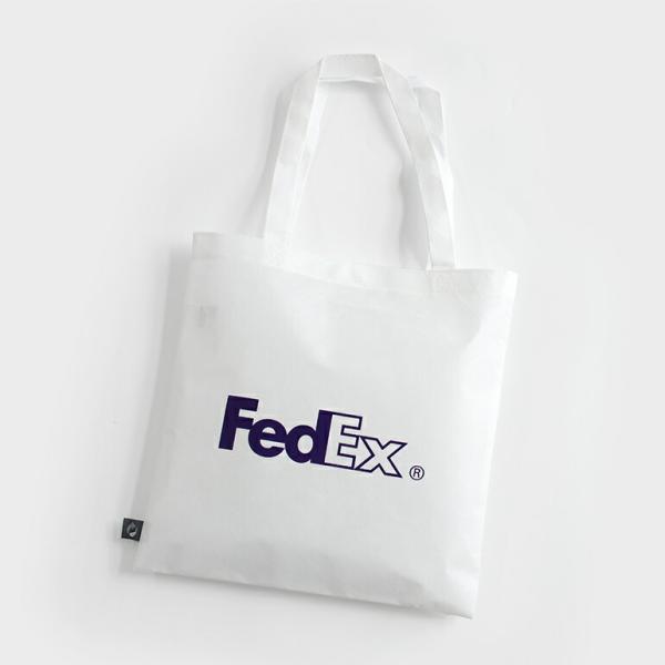 エコバッグ FedEx アメリカ USA 不織布 ホワイト サステナブル ECO BAG