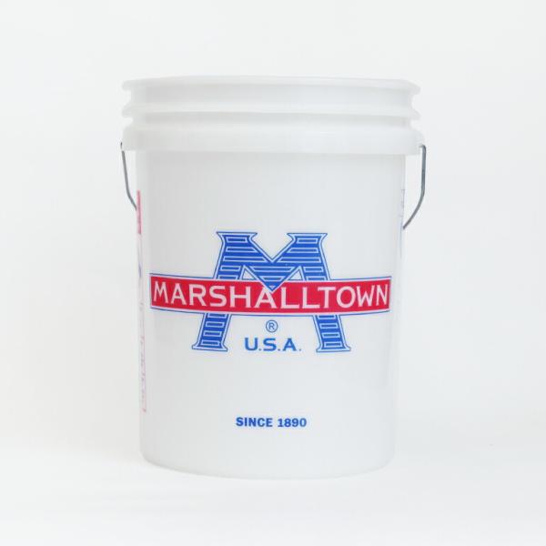 バケツ アメリカ おしゃれ 19L USA 企業ロゴ  MARSHALL TOWN 5ガロン プラス...